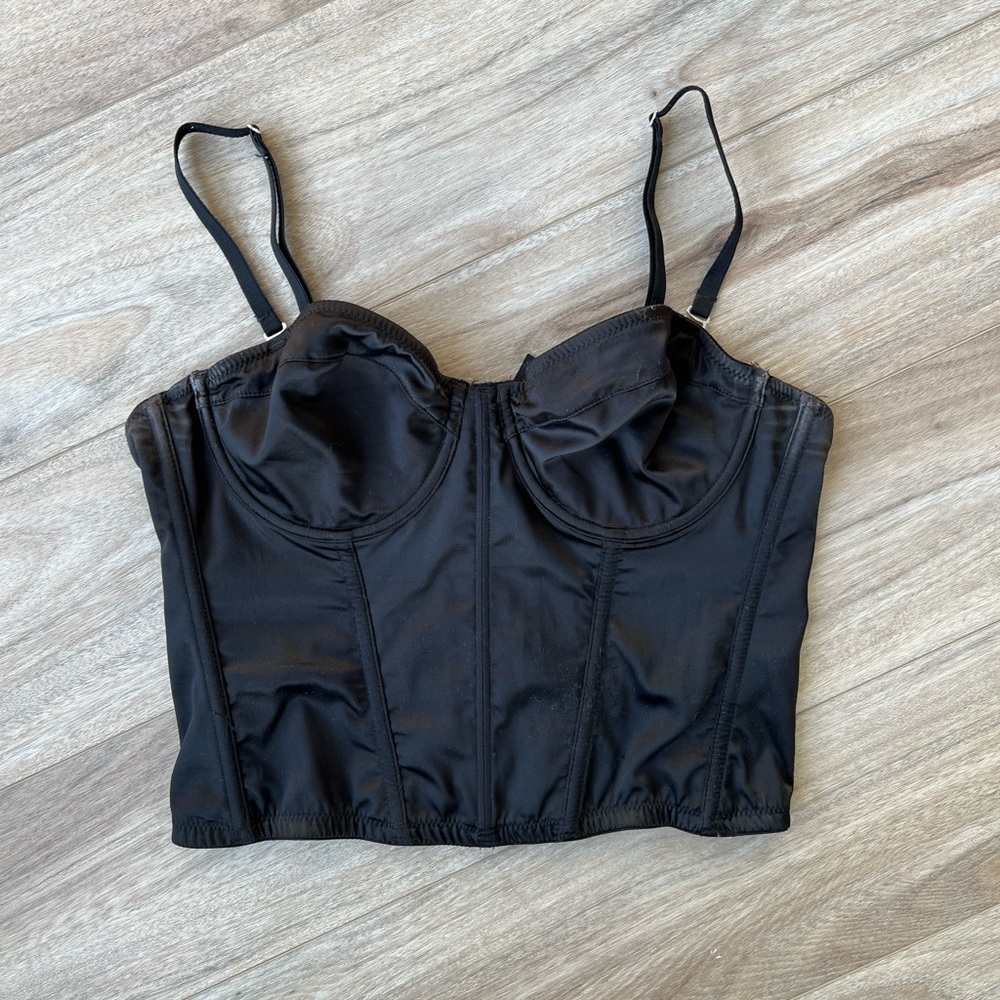 Urban Outfitters Ayla Satin Corset